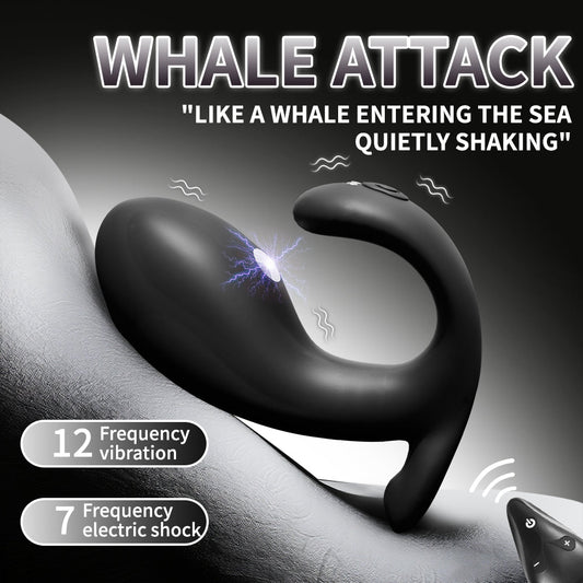 Electro-shock anal plug for men and women with microcurrent, G-spot stimulation, and SM training accessories for adult pleasure