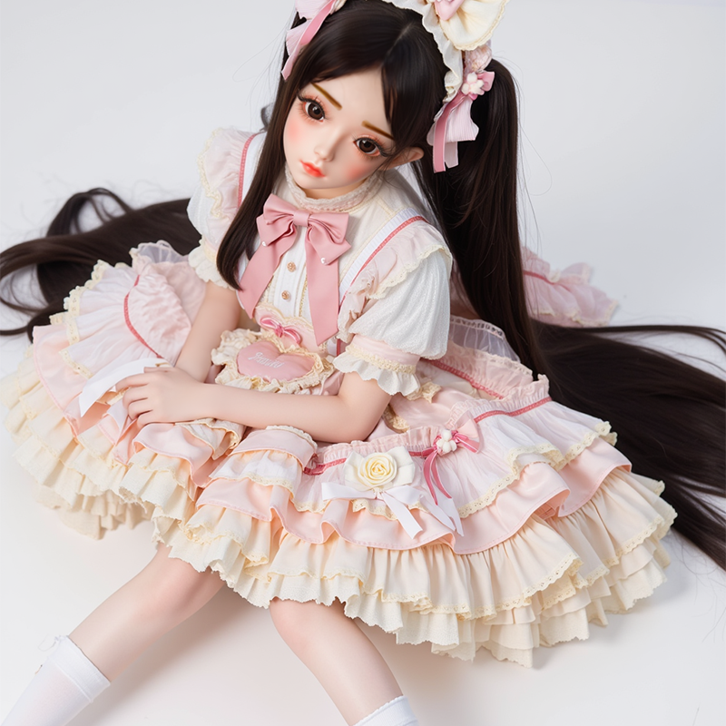 Solid doll full silicone manual insertable animation anime software sexy girl with movable joints