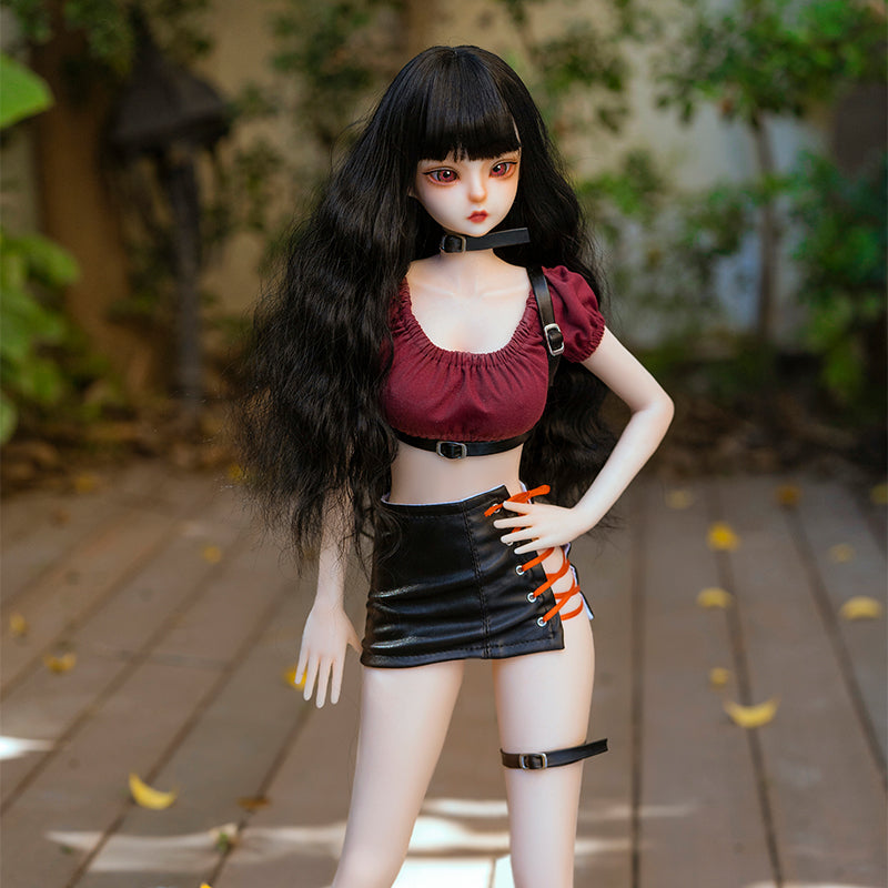 Anime silicone doll bjd three part 60cm small entity puppet male pluggable sexy beauty simulation manual