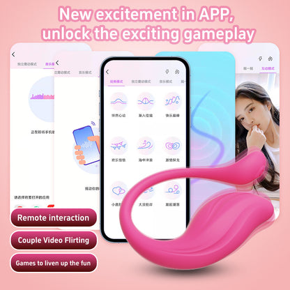 Morning Bird APP Wear Jumping Egg Female Vibration Masturbator Compact, Portable, Concealed Sex Toys