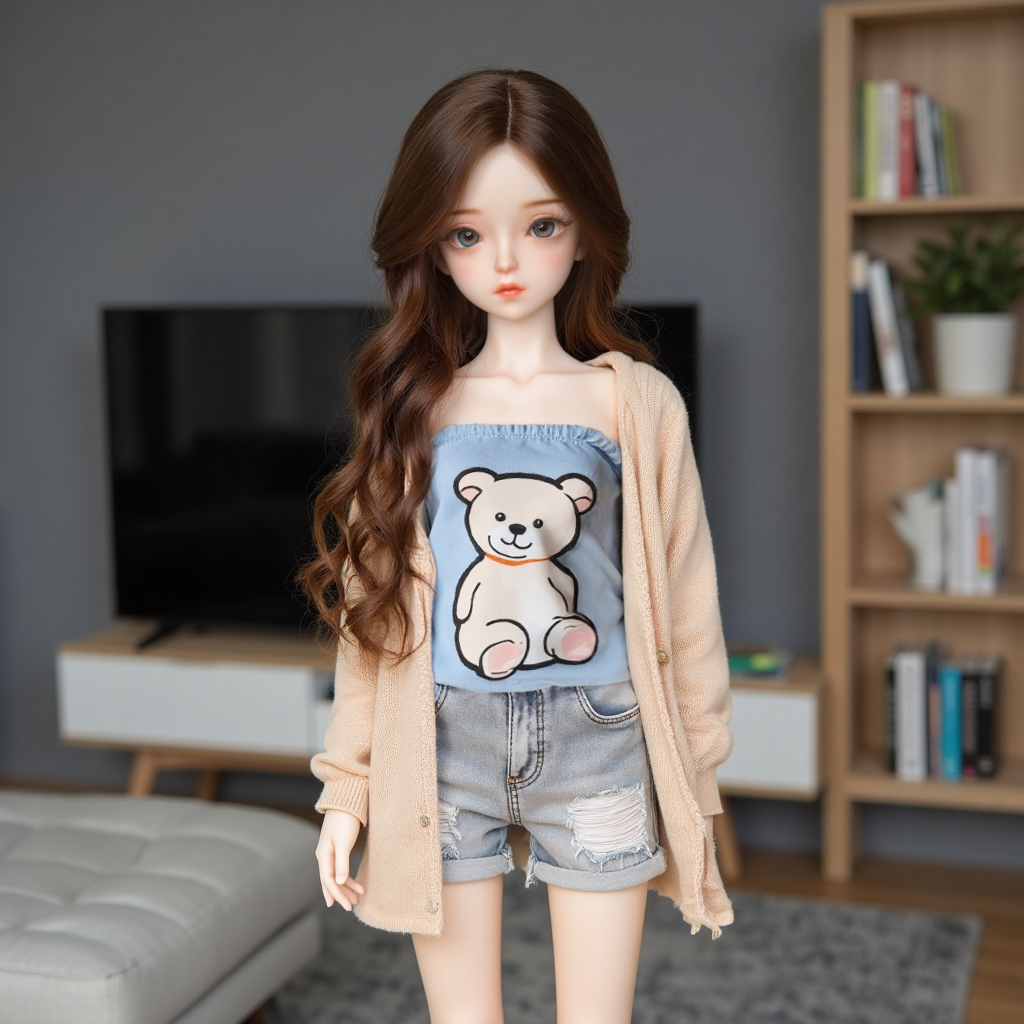 60cm Hot Blooded Youth Solid Silicone Doll Men's Real Person Version Can be Inserted into Adult Products