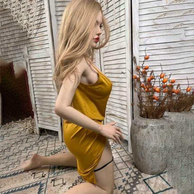 【60% Off】【48H Shipping】Evelyn Luxury 167cm 1:1 Silicone Head With Tpe Body Realistic Sex Doll