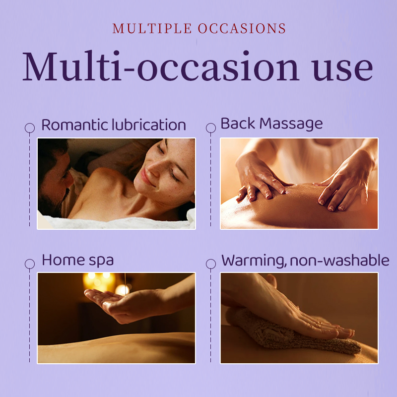 COKELIFE massage essential oil human body lubrication massage push back thermal sensation lavender