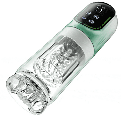 【Free Lube】Romanlust Starry Gaze 4 in 1 Dual Egg Vibrator Rotating Thrusting Suction Masturbator Sex Toys For Men