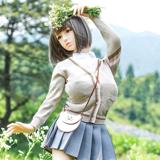 Silicone Doll Physical 1-1 Simulation Full Body 140cm Inflatable Doll Fun Adult