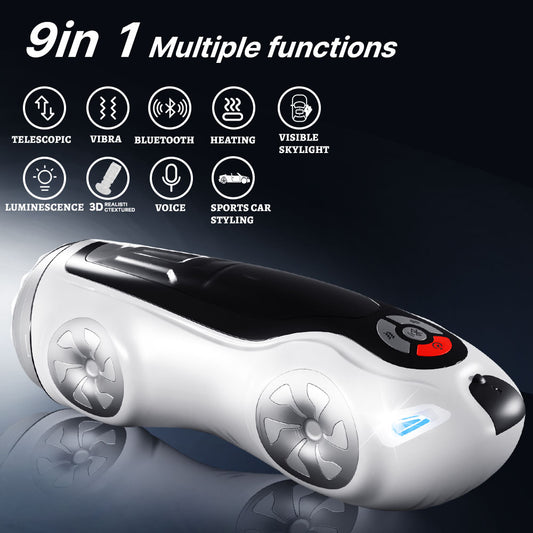 Night Sakura Bluetooth Super Run Airplane Men's Cup Simulation Yin Stretching Fully Automatic Masturbator Adult Sex Toy