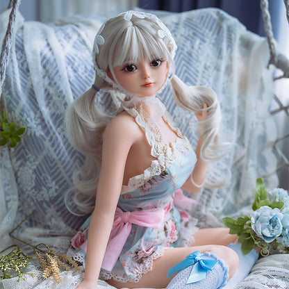 Solid doll full silicone handle can be inserted into the anime 85cm soft sexy doll joint human version