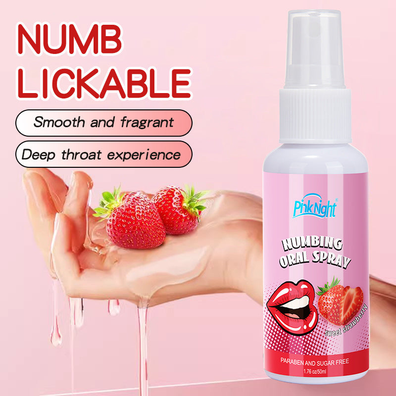 pinknight Fruit flavored oral sex lubricant lube oral spray