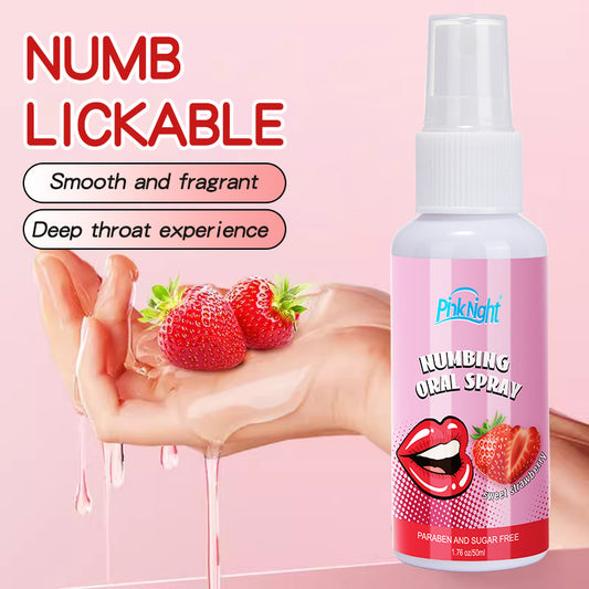 pinknight Fruit flavored oral sex lubricant lube oral spray