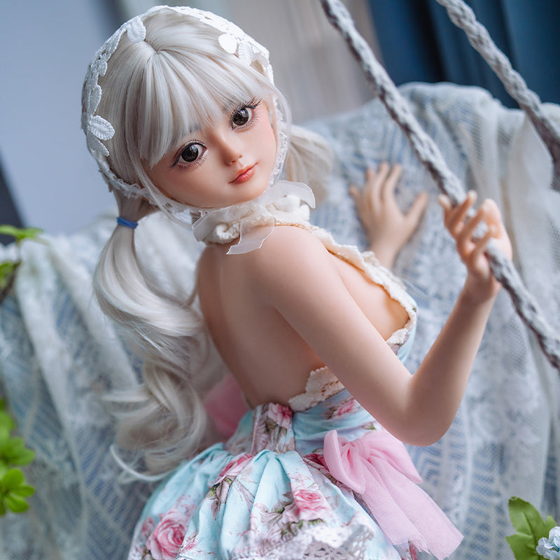 Solid doll full silicone handle can be inserted into the anime 85cm soft sexy doll joint human version