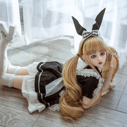 60cm solid doll full silicone animation mini small anime handmade beauty can be inserted into adult male