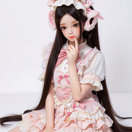 Solid doll full silicone manual insertable animation anime software sexy girl with movable joints