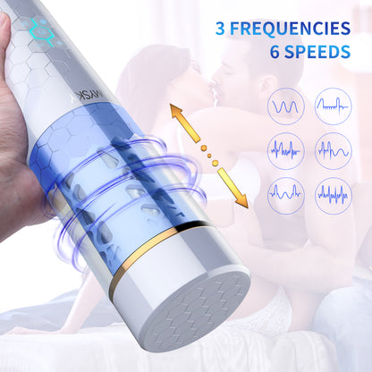 Private Enjoyment Fun OmySky Knife Kite Male Bluetooth Rechargeable Rotating Fully Smart Electric Vibrator