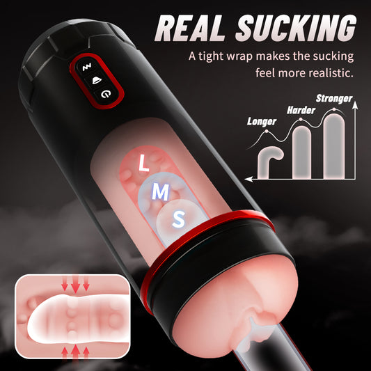 Travel number airbag piston airplane cup men's electric clip suction and extraction masturbation device adult sexual health product happiness device