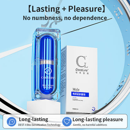 Long Lasting Delay Spray for Men Fast Acting Pleasure Enhancer No Side Effects One Spray Solution