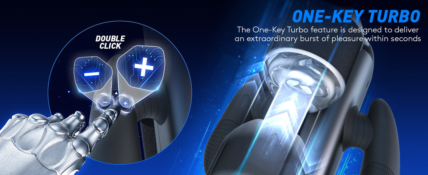 Powerful Electric Male Sex Toy with Telescopic Handle for Long Distance Use