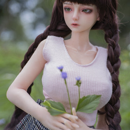 Anime physical inflatable doll for men can be inserted into the hand-made BJD genuine 60cm silicone doll