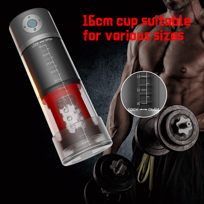 Night Sakura War God Airplane Cup Men's Fully Automatic Masturbator Deep Throat Sucking Exercise Electric Sex Products