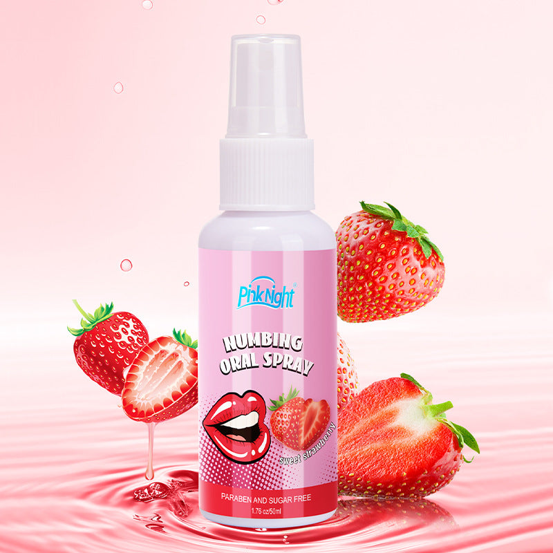 pinknight Fruit flavored oral sex lubricant lube oral spray