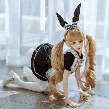 60cm solid doll full silicone animation mini small anime handmade beauty can be inserted into adult male