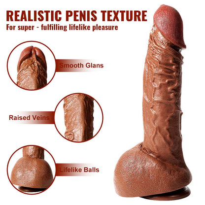 Buder Manual Dildo for Big Size Fun 12.60 Inches