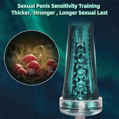 Fully automatic airplane cup male penis trainer, masturbator, amplifier, sex toy, electric suction clip suction penis pump