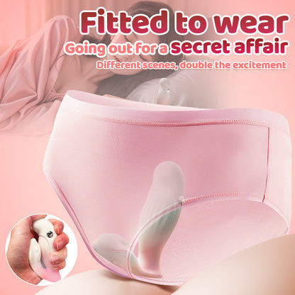 Wearing Jumping Egg Female Masturbator Vibration Masturbator Concealed Adult Sex Toys