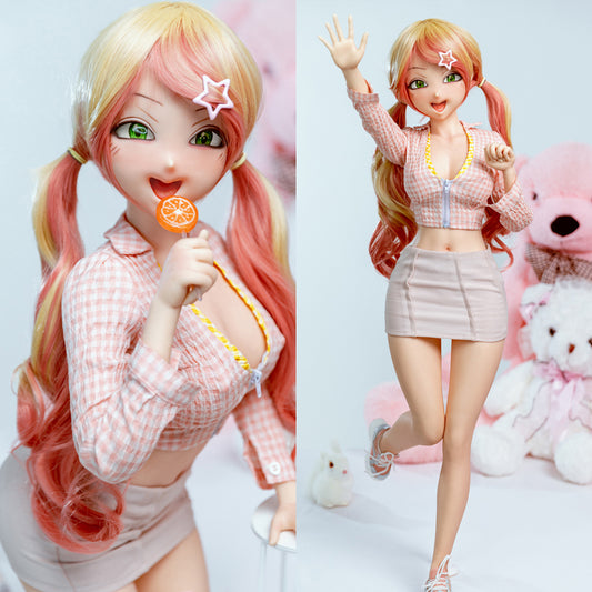 Sexy physical doll 85cm adult simulation 3D doll can be inserted into silicone doll anime face