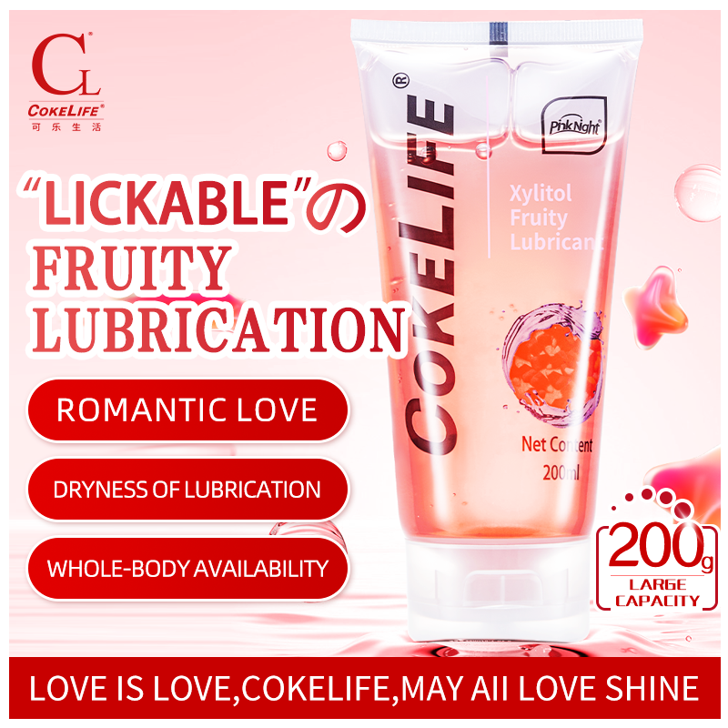 Four Fruit Flavored Xylitol Lube Ultra Smooth Pleasure for Sensual Experience