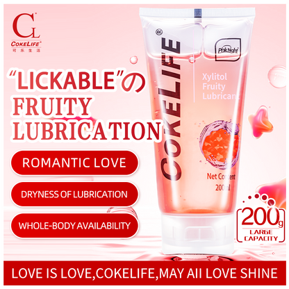 Four Fruit Flavored Xylitol Lube Ultra Smooth Pleasure for Sensual Experience