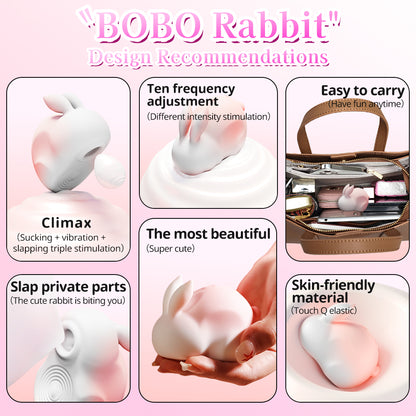 Night Sakura Bobo Rabbit Jumping Egg High frequency Strong earthquake Female Sucking Vibration Stick Small and Cute Adult Electric Toy