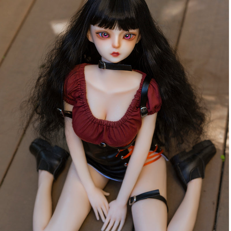 Anime silicone doll bjd three part 60cm small entity puppet male pluggable sexy beauty simulation manual