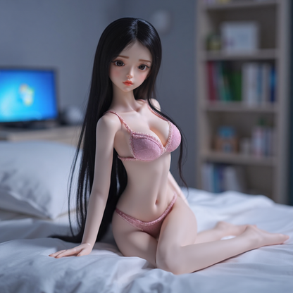 New silicone solid doll for men, inflatable doll, full body real person version, adult sex toy, girlfriend