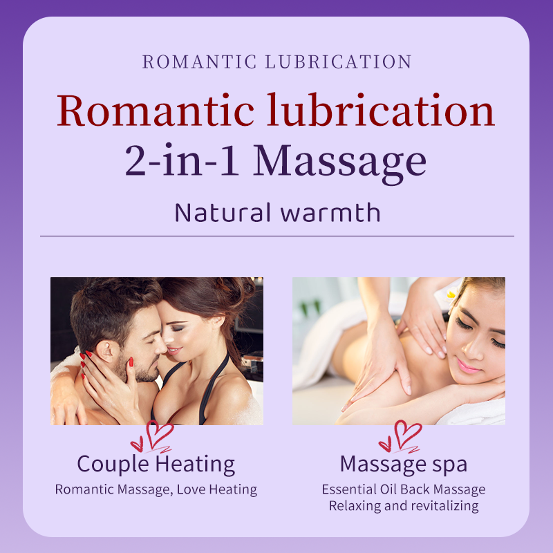 COKELIFE massage essential oil human body lubrication massage push back thermal sensation lavender