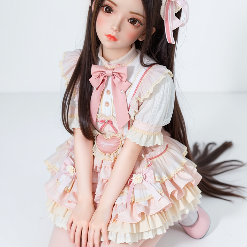 Solid doll full silicone manual insertable animation anime software sexy girl with movable joints