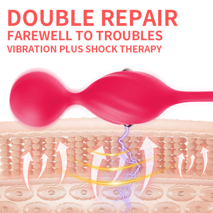 Night Sakura Yoga Vaginal Dumbbell Electric Shock Exercise Device Private Kegel Ball Pelvic Floor Muscle Contractor Silicone Masturbator