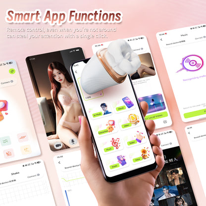 Sucking Vibration APP Interactive Remote Control Female Toy Jumping Egg Fun Adult Products