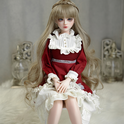 Lolita full silicone doll 60cm court maid COS simulation adult product
