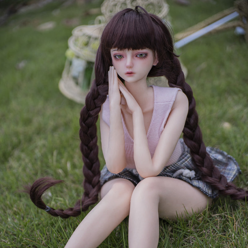 Anime physical inflatable doll for men can be inserted into the hand-made BJD genuine 60cm silicone doll