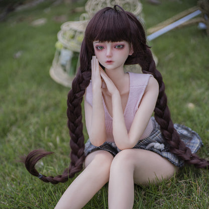 Anime physical inflatable doll for men can be inserted into the hand-made BJD genuine 60cm silicone doll