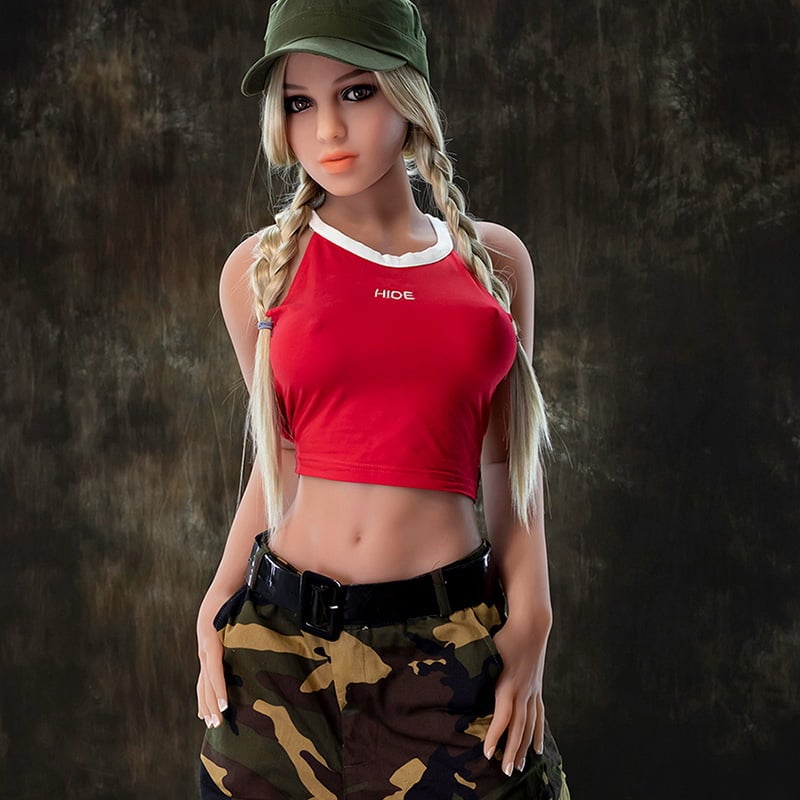 Lisa 166CM Military Drill Instructor Hot Sexy Full Size Tpe Sex Doll