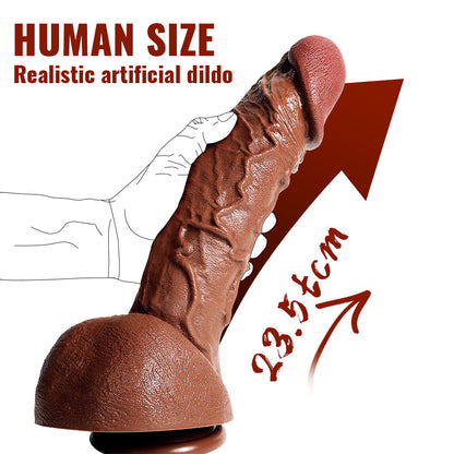 Buder Manual Dildo for Big Size Fun 12.60 Inches