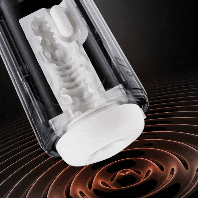 【50% Off】Romanlust LCD Sucking Thrusting Vibrating Male Masturbator Male Sex Toy