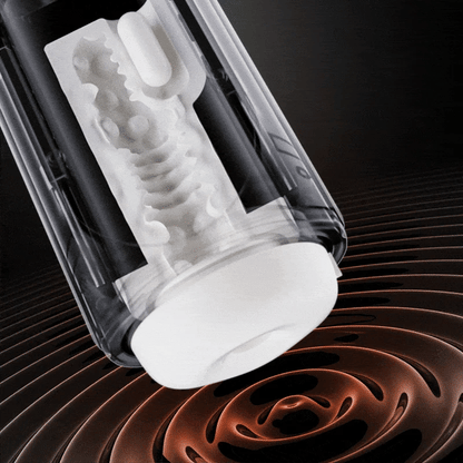 【50% Off】Romanlust LCD Sucking Thrusting Vibrating Male Masturbator Male Sex Toy