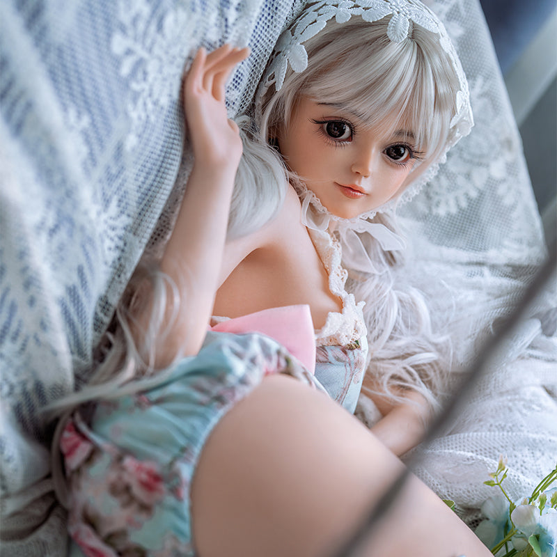 Solid doll full silicone handle can be inserted into the anime 85cm soft sexy doll joint human version