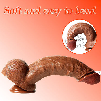 Liam 12.4 Inch Huge G-spot Dildo with Suction Cup Realistic