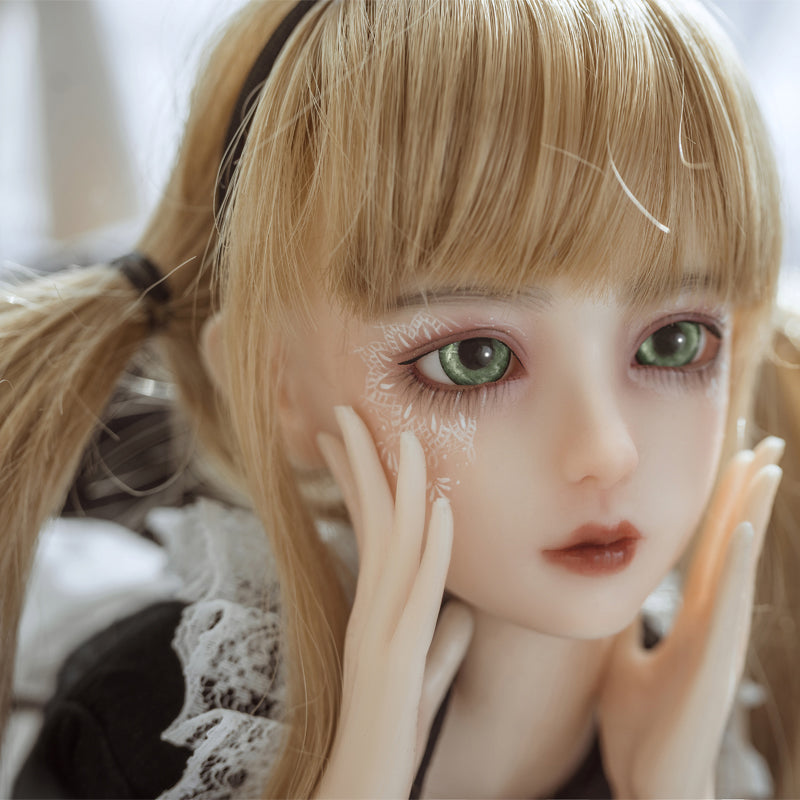 60cm solid doll full silicone animation mini small anime handmade beauty can be inserted into adult male