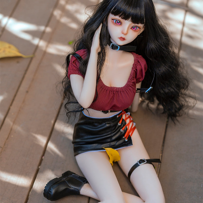 Anime silicone doll bjd three part 60cm small entity puppet male pluggable sexy beauty simulation manual