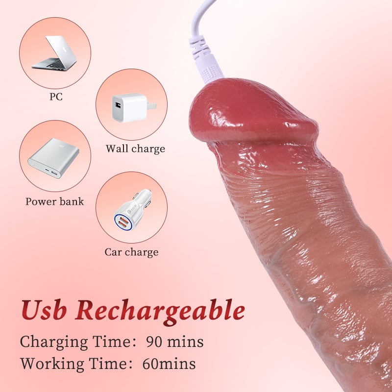 Newvibe 10 Vibrating Remote Control Penis Sleeve Vibrator With Cock Rings