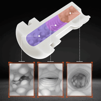 【50% Off】Romanlust LCD Sucking Thrusting Vibrating Male Masturbator Male Sex Toy